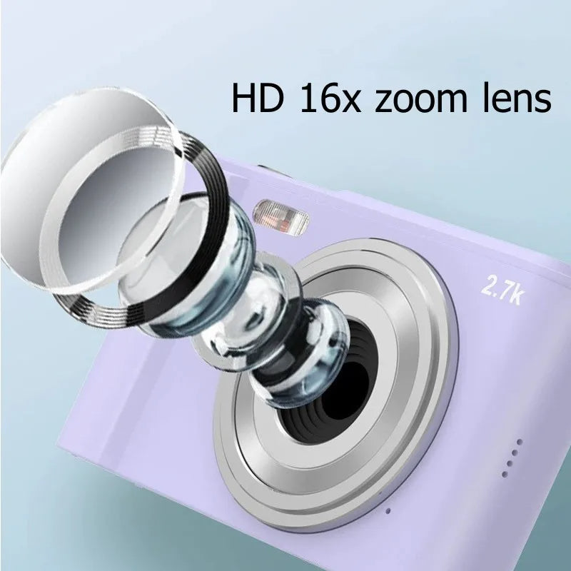 48 Million Pixel Hd Digital Camera 2.8 Inch Lcd Screen 16X Digital Zoom Periscope Lens Support Video Auto Focus Camera For Gift - V.I.P Digital Presence