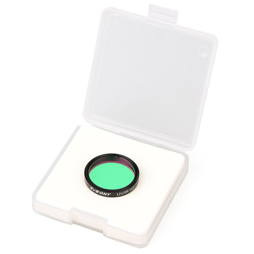 SVBONY 1.25'' UHC + UV-IR+CLS 3 uds Filtros de eliminación de contaminación lumínica para telescopios astronómicos Ocular Observaciones de profundidad