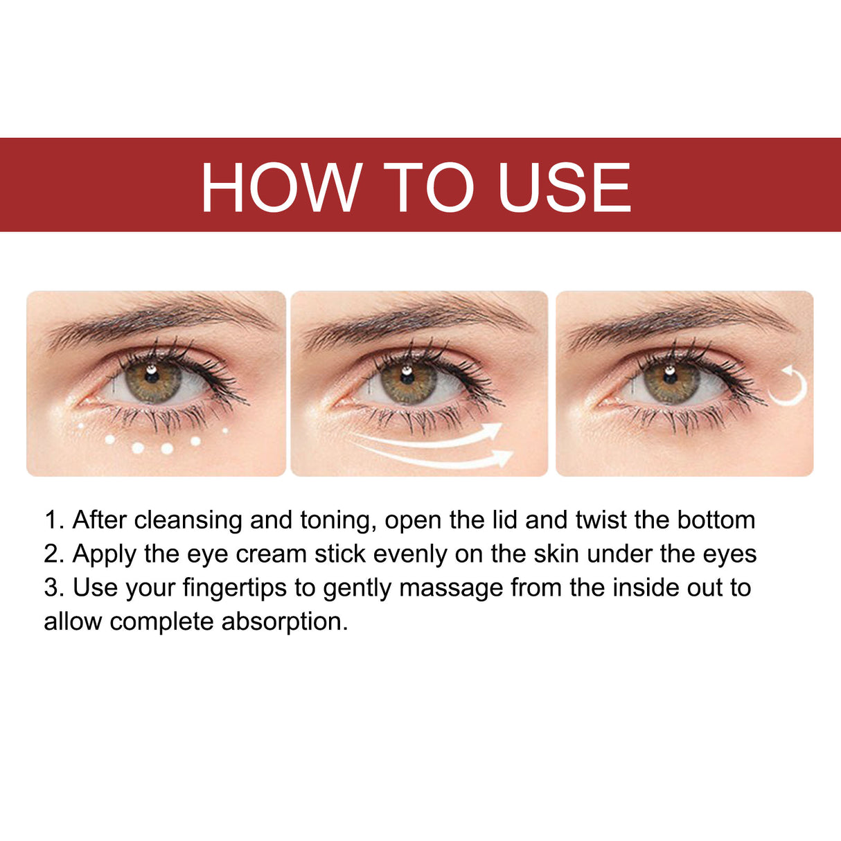 Retinol Eye Cream Stick Reduces Fine Lines, Bags And Dark Circles, Hydrates And Tightenes The Skin Around The Eyes - V.I.P Digital Presence