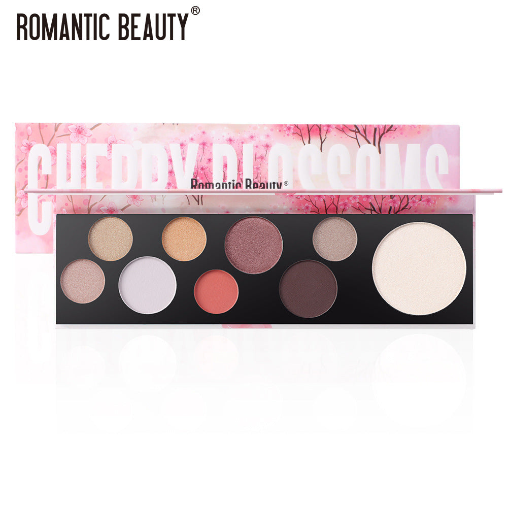 Romantic Beauty 9-Color Eye Shadow Irregular Circular Bubble Eye Shadow Plate - V.I.P Digital Presence