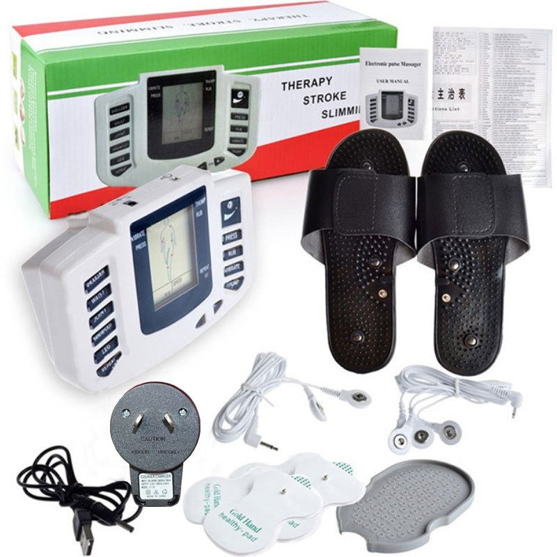 Digital meridian massager with foot therapy shoes Electronic acupuncture massager electrotherapy instrument - V.I.P Digital Presence