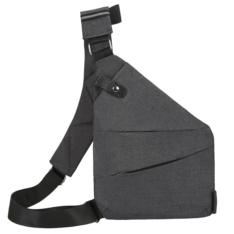 Multi functional sports waist bag single shoulder anti-theft bag lightweight and close fitting chest bag - V.I.P Digital Presence