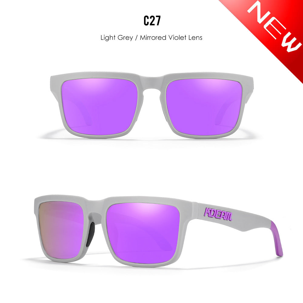 Classic polarized sunglasses for men and women ultra light driving glasses colorful real film sunglasses - V.I.P Digital Presence