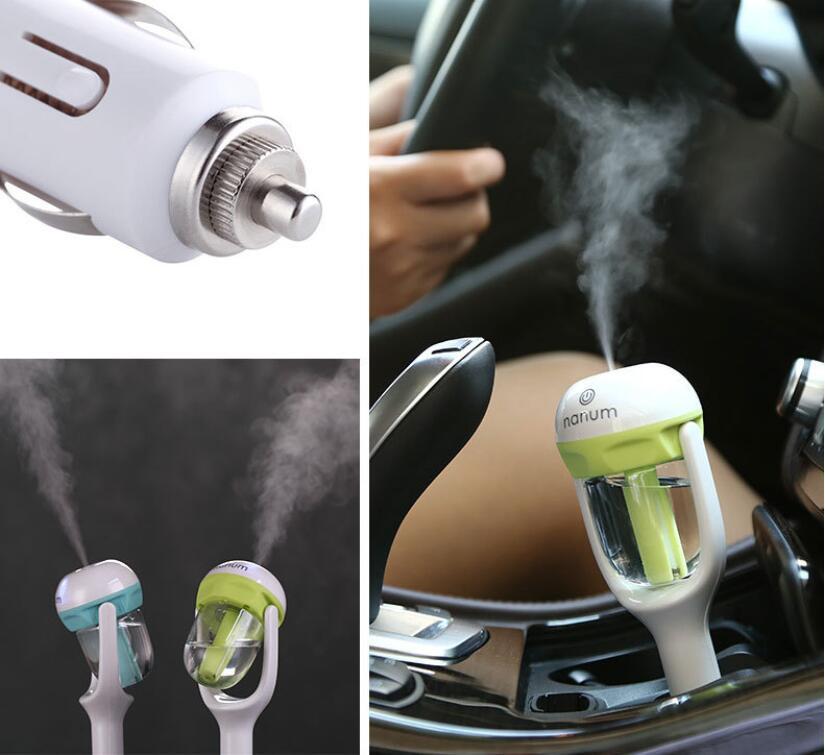 Car charger Humidifier Mini Air Purifier Aroma Diffuser Auto Air Freshener Aromatherapy - V.I.P Digital Presence