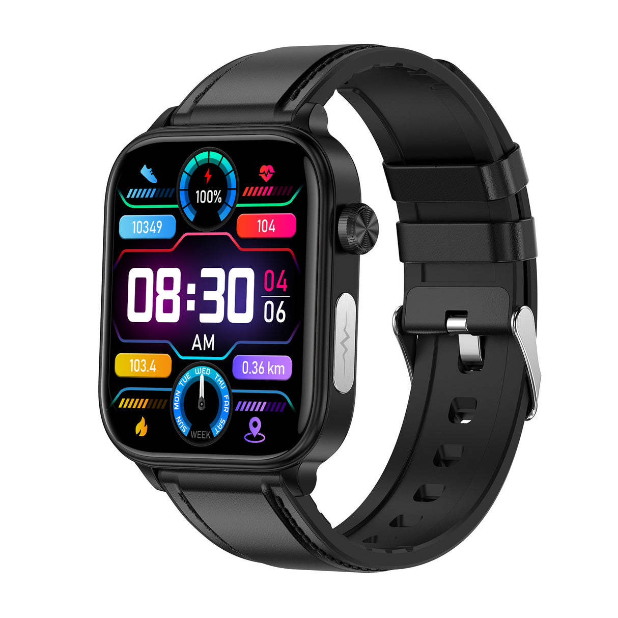 New ET570 smart watch ECG electrocardiogram Bluetooth call uric acid blood lipid blood sugar micro physical examination function - V.I.P Digital Presence