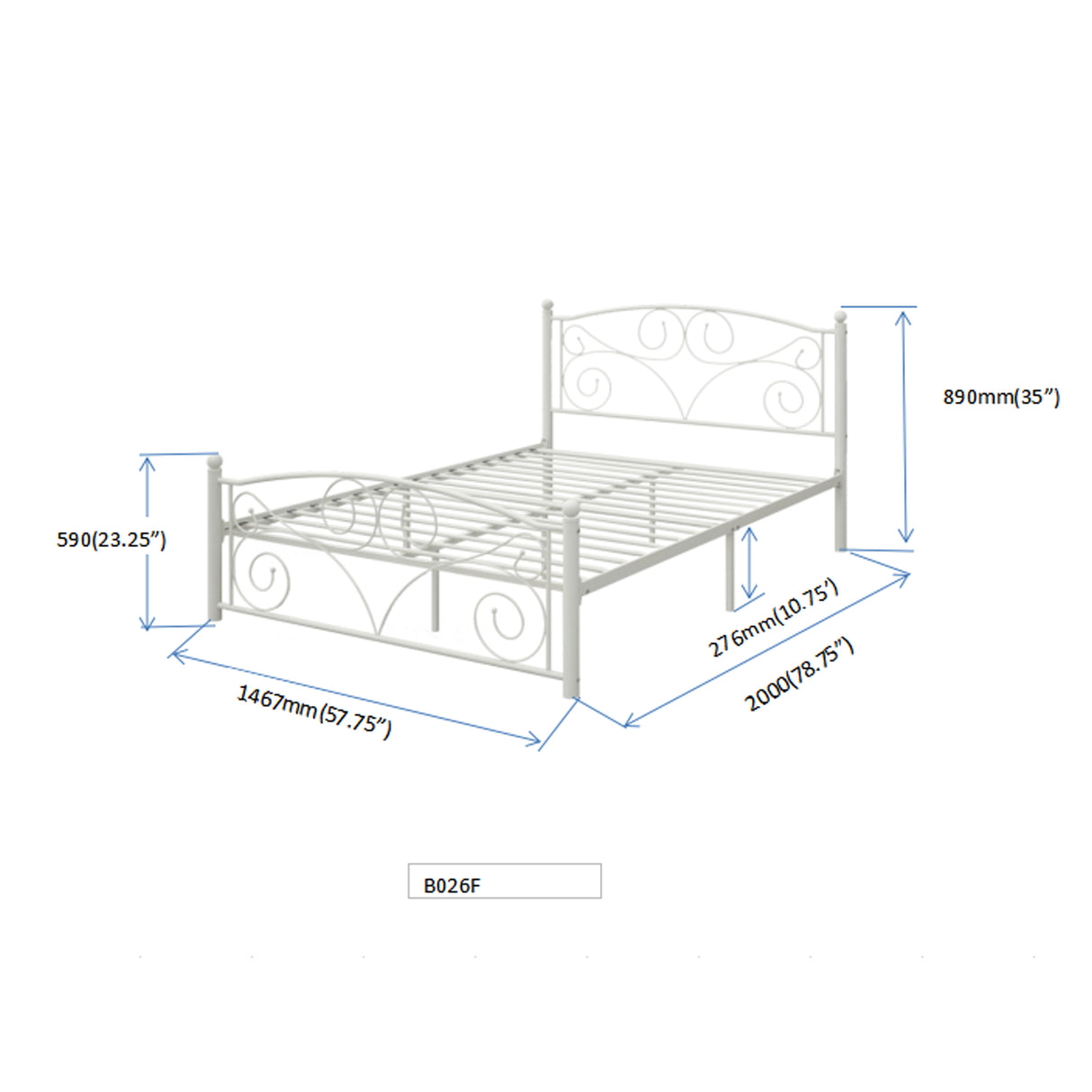 FULL METAL BED - V.I.P Digital Presence