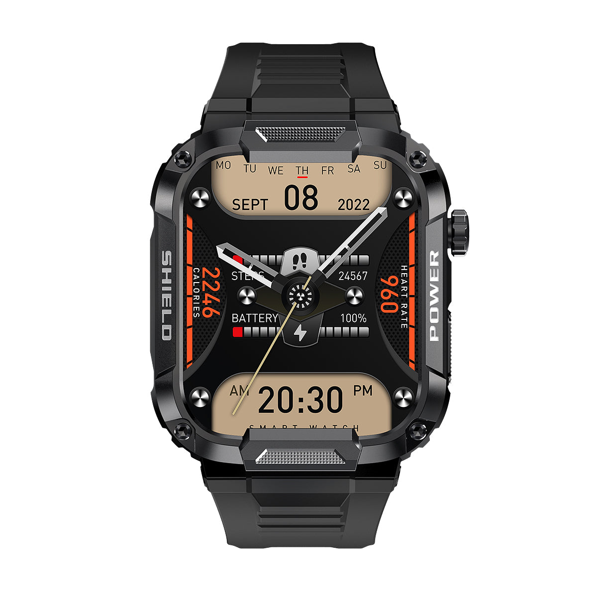 Smart bracelet MK66 Bluetooth call IP69 health monitoring super long endurance sleep monitoring sports watch - V.I.P Digital Presence