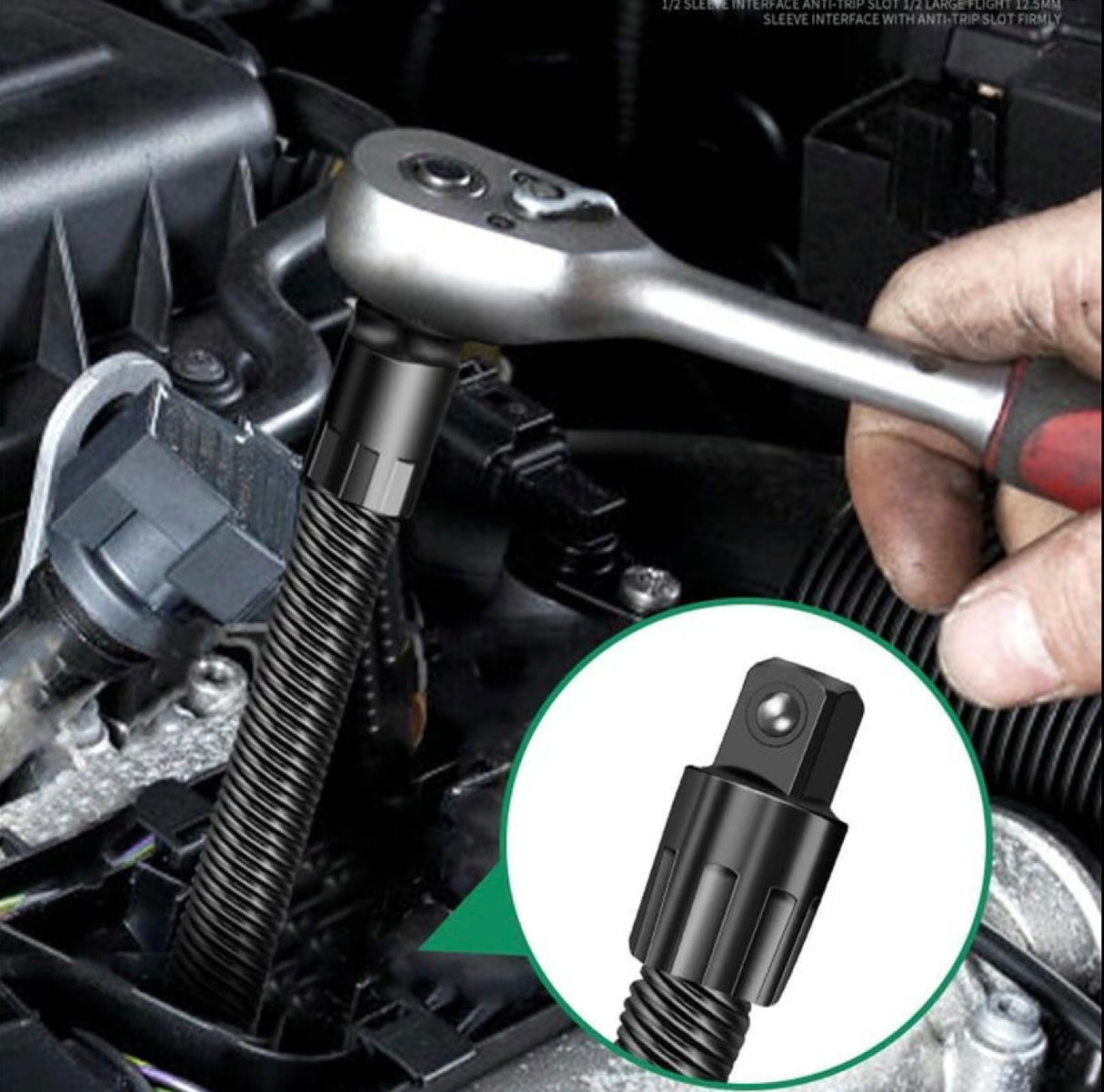 FlexTorque Shaft Extension Rod