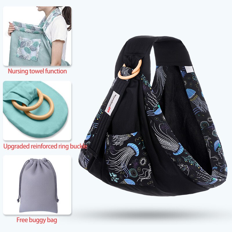 Newborn Kangaroo for Baby Pack Baby Imitating Mother's Uterus Dual Purpose Baby Care Cover Carrier Mesh Fabric Breastfeeding - V.I.P Digital Presence