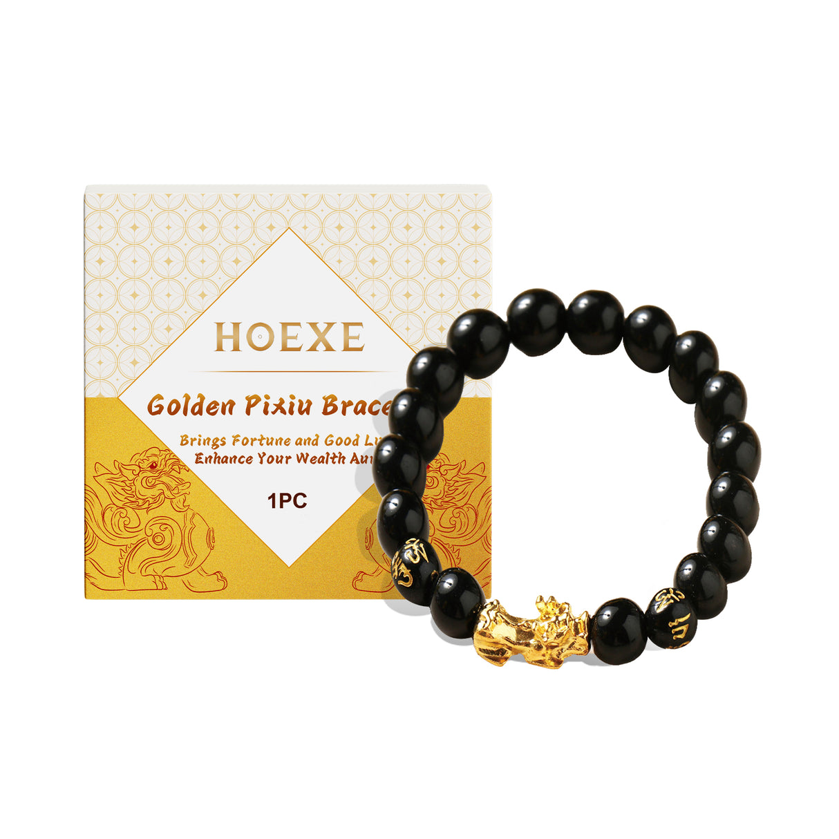 Gold Pixiu Beaded Bracelet Beautiful Meaning Of Male And Female Couples Hand String Fashion Elegant Collocation Accessories - V.I.P Digital Presence