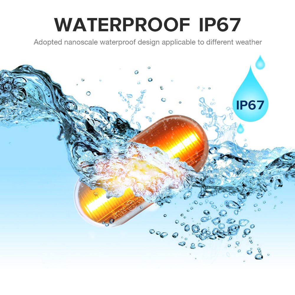 2pieces Led Dynamic Side Marker Turn Signal Light For Volkswagen VW Bora Golf 3 4 Passat 3BG Polo SB6 SEAT Ibiza Leon Skoda Ford - V.I.P Digital Presence