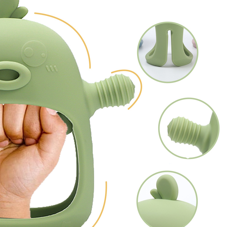 Baby Silicone Dental Gel Baby Teeth Grinding Stick Hand Protection Anti eating Hand Tool - V.I.P Digital Presence