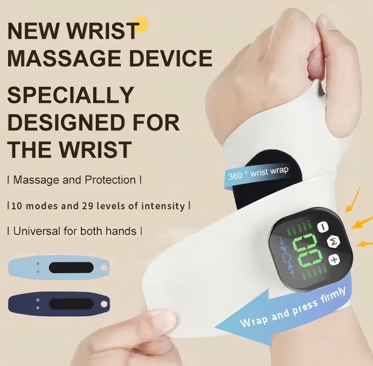 PulseEase Wrist Massager