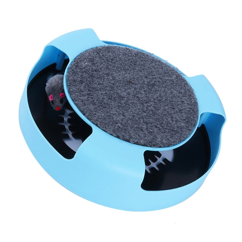 Rotating Cat Wheel Puzzle Game Fun Plate Mouse Teasing Cat Toy Shadowless Little Mouse Cat Toy Pet Supplies - V.I.P Digital Presence