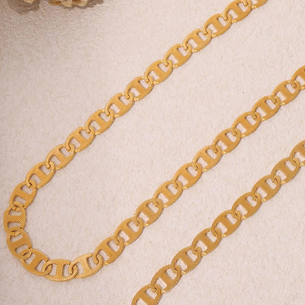 Real gold titanium steel necklace - V.I.P Digital Presence