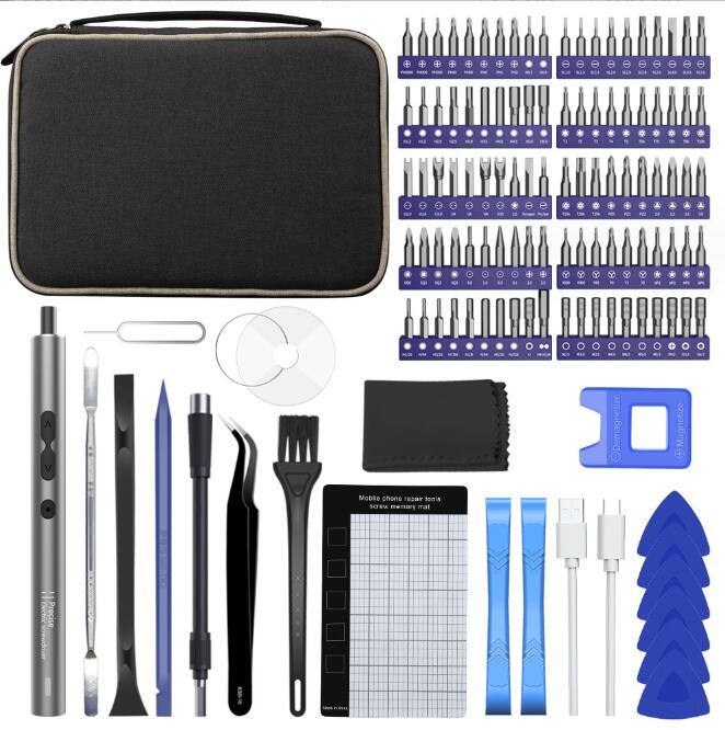 Electric Screwdriver 62/28/120pcs IN 1 Screwdriver Set Large Capacity Power Screwdriver Multi-accessory Precision Power Tools - V.I.P Digital Presence