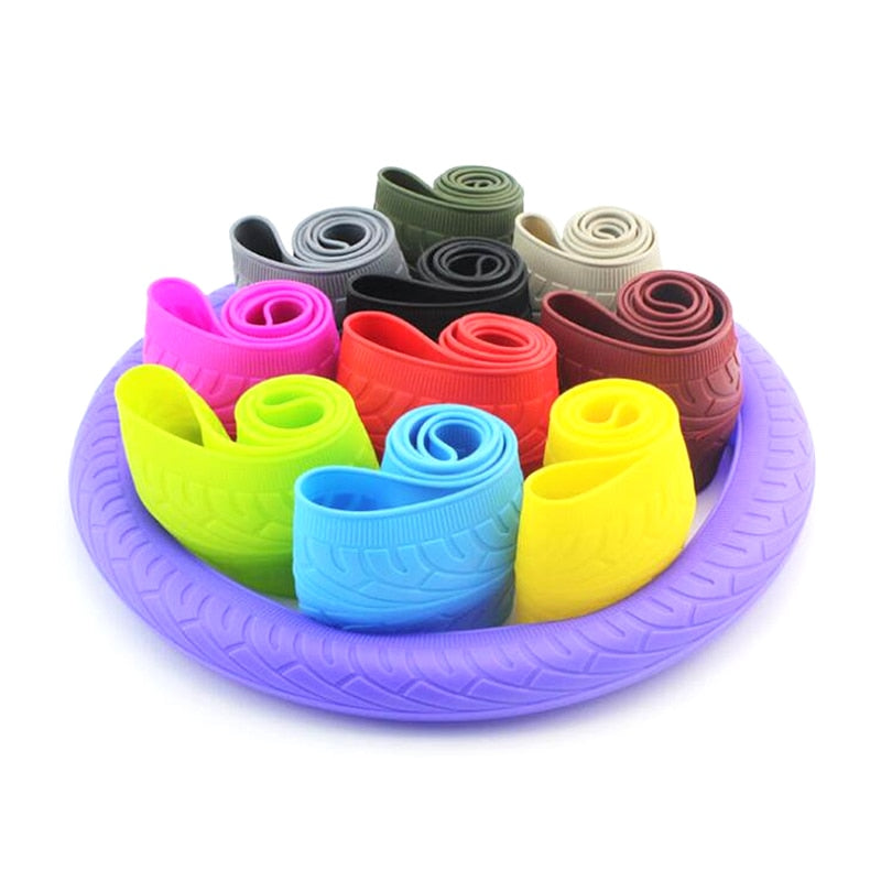 Car Silicone Steering Wheel Case Cover Shell Skidproof Car Accessories For Audi Nissan Peugeot Honda KIA Hyundai LADA BMW etc. - V.I.P Digital Presence