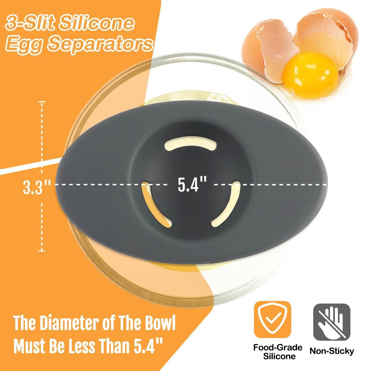 Food grade egg white separator egg filter kitchen baking tool - V.I.P Digital Presence