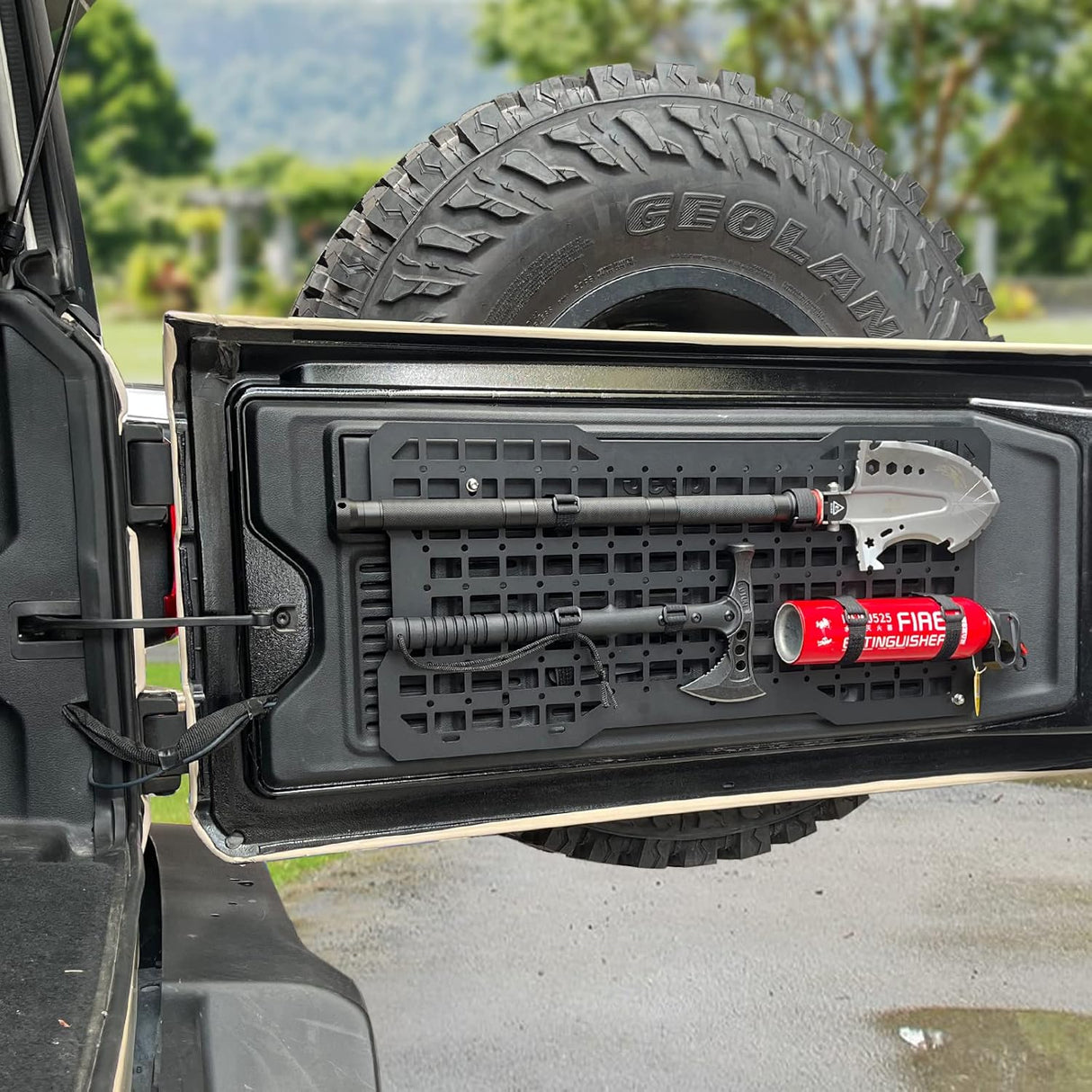 JK&JL Tailgate Tactical Panel for Wrangler Tailgate Tool Kit/JL Organizer Racks Compatible with Jeep Wrangler 2007-2022 JK JKU & - V.I.P Digital Presence