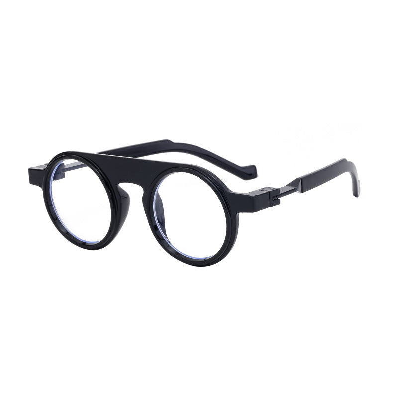 New European and American fashion round frame sunglasses for men, personalized and high-end sunglasses for men - V.I.P Digital Presence