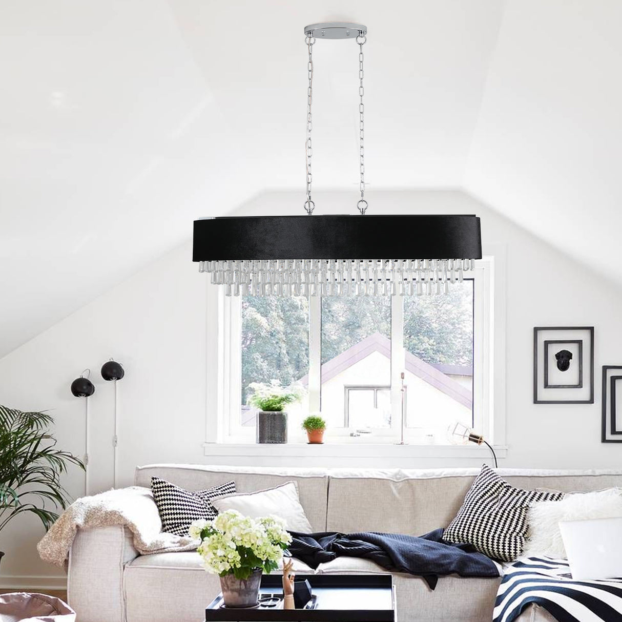 Modern Crystal Chandelier for Living-Room Cristal Lamp Luxury Home Decor Light Fixture - V.I.P Digital Presence