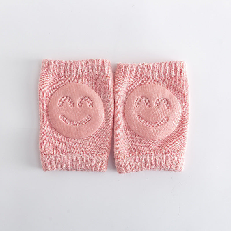 Woolen loop baby socks, elbow protection, walking and crawling, knee protection, baby and child knee protection, smiling face knee protection - V.I.P Digital Presence