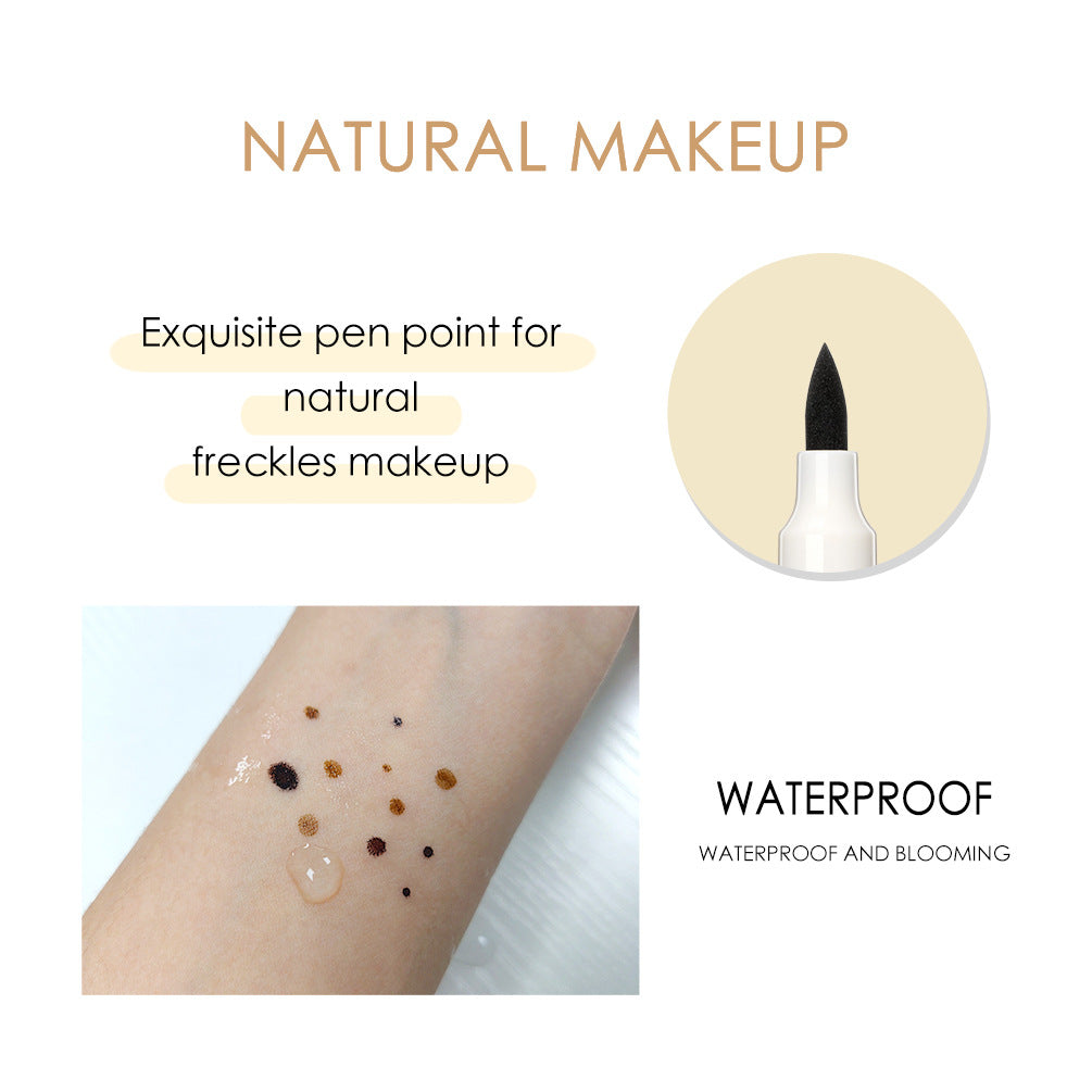 QIBEST Freckle Pen Natural Simulation Freckle Pen Color Development Waterproof Easy To Color Do Not Take Off Makeup Spot Pen Eyeliner - V.I.P Digital Presence