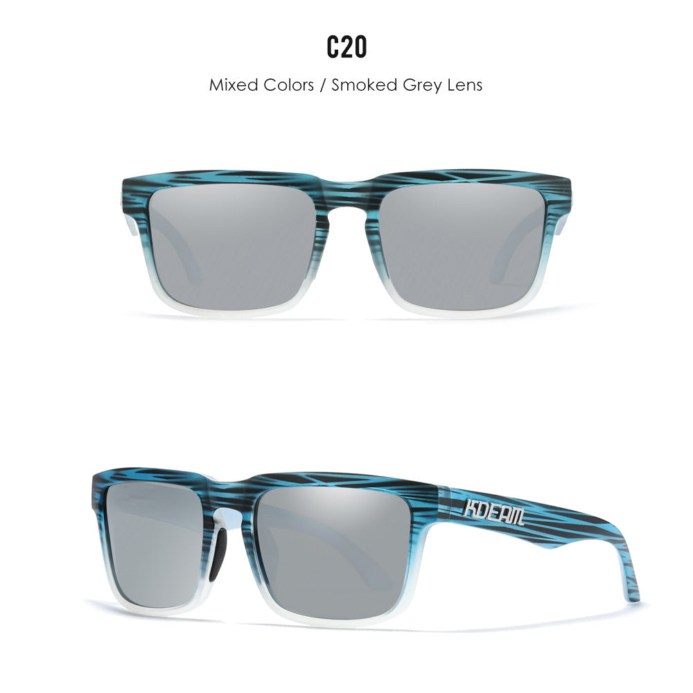 Classic polarized sunglasses for men and women ultra light driving glasses colorful real film sunglasses - V.I.P Digital Presence