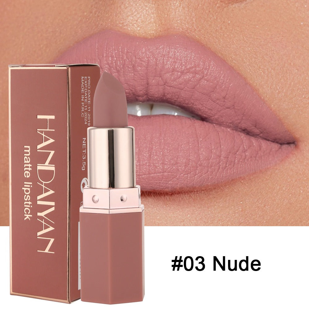 HANDAIYAN Han Daiyan Amazon Hot 6 Color Matte Moisturizing Lipstick lipstick - V.I.P Digital Presence