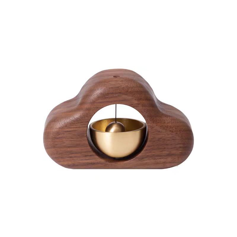 Wooden Bell Door Wind Chime Store Entrance Reminder Bell Door Decoration Door Collision Bell - V.I.P Digital Presence