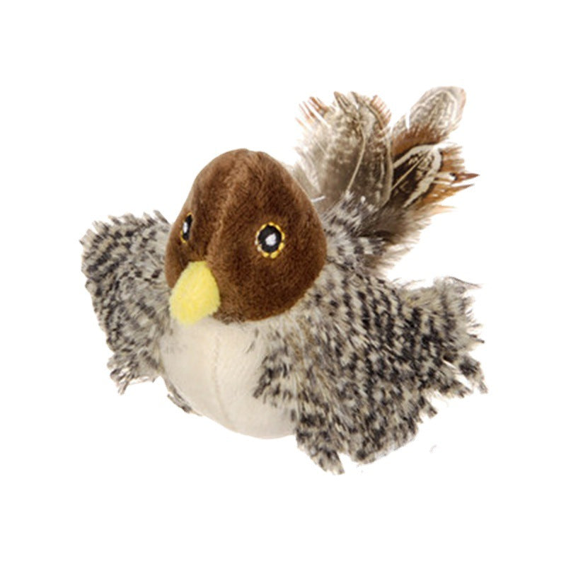 Cat Toys Dazzling Law Prey Series Sound Toys Touching Sensing Little Bird - V.I.P Digital Presence