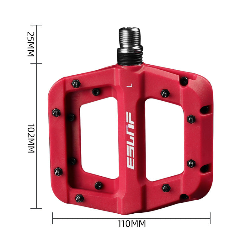 Bicycle Pedal Riding Accessories Nylon Dead Fly Bearing Pedal Non-Slip Mountain Pedal - V.I.P Digital Presence