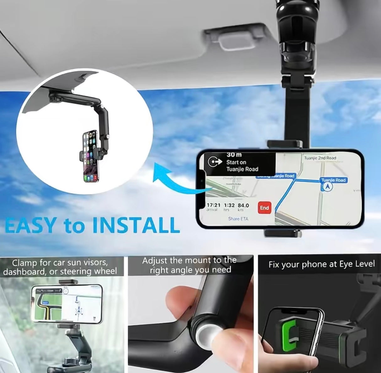 GripArm Car Phone Mount