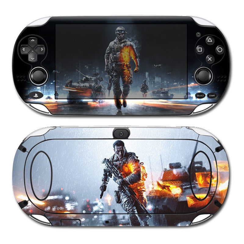 Pegatina PSV1000 de anime para PS Vita1000, pegatina de máquina a color de dibujos animados, película protectora mate para el cuerpo