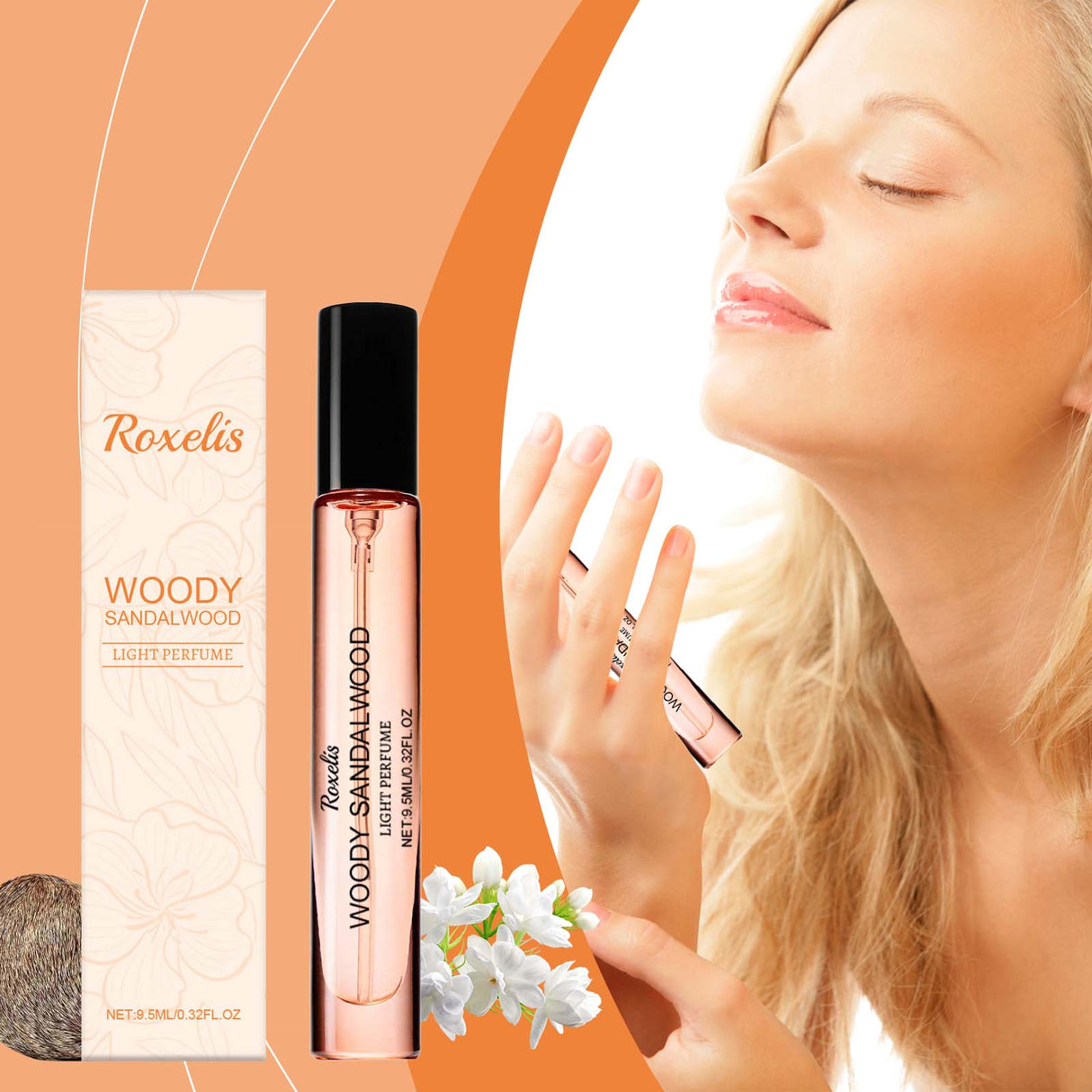 Wood Sandalwood Eau De Toilette, Women's Wrist Fragrance Natural Fresh Wood Sandalwood Niche Atmosphere Perfume - V.I.P Digital Presence