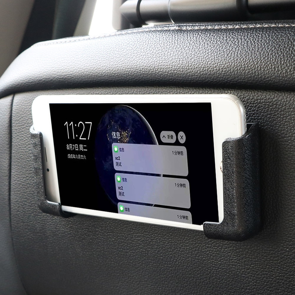 LEEPEE Adjustable Width Car Interior Accessories Multifunction Car Cell Phone Holder GPS Display Bracket Self-adhesive - V.I.P Digital Presence