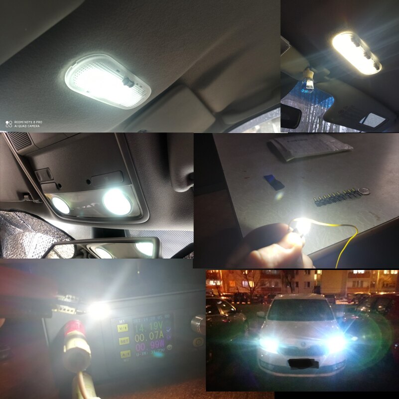 10x T10 LED W5W 194 Car Lights for Honda Civic Accord CRV HRV Jazz Fit NC750X Auto Led Interior Light Trunk Lamp Xenon 6000K 12v - V.I.P Digital Presence