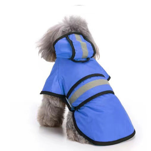 Dog Raincoat Reflective Dog Clothes Small Dog Bibi Teddy Four Seasons Universal Raincoat Pet Supplies - V.I.P Digital Presence