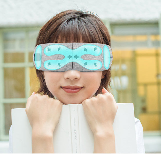 New Eye Protection Device Three-Layer Airbag Smart Eye Massager Vibration Heating Massage Eye Mask - V.I.P Digital Presence