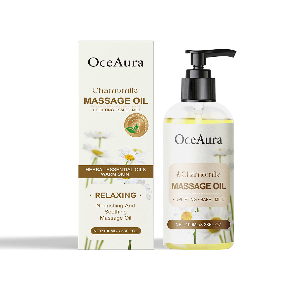 Chamomile Body Essential Oil Hydrating And Moisturizing Body Moisturizing Massage Essential Oil For Long-Lasting Moisturizing - V.I.P Digital Presence