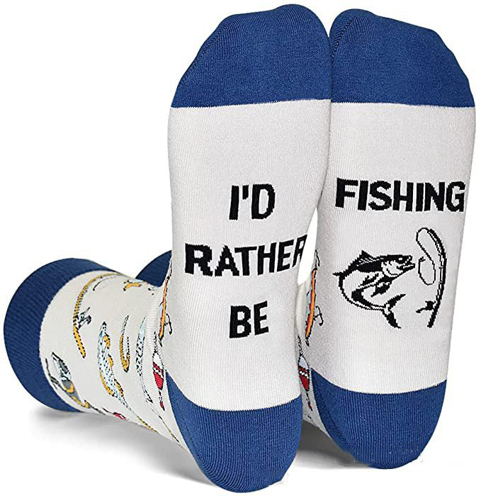 English Letters Socks Outdoor Camping Fishing Mountain Climbing Ski Sports Tube Socks - V.I.P Digital Presence