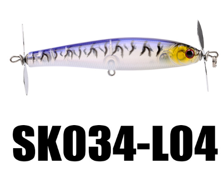 Señuelo de pesca tipo lápiz SeaKnight SK034 (1 unidad, 14,5 g, 90 mm)