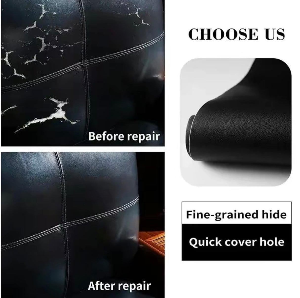 LeatherFix Patch Sheet