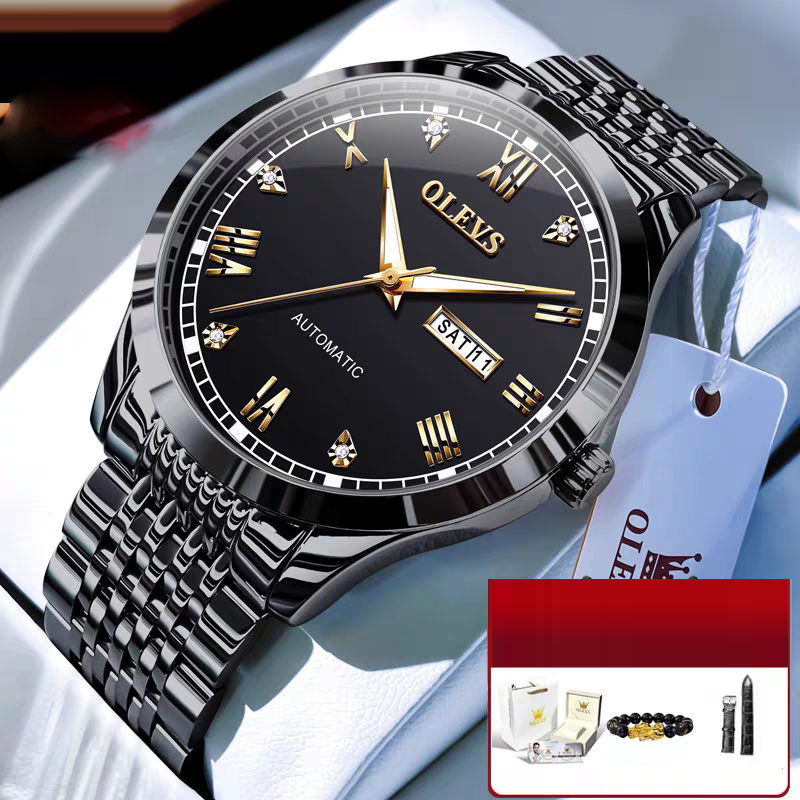 Men's Watch Men's Mechanical Watch Fully Automatic Simple Wind Waterproof Night Light Watch - V.I.P Digital Presence