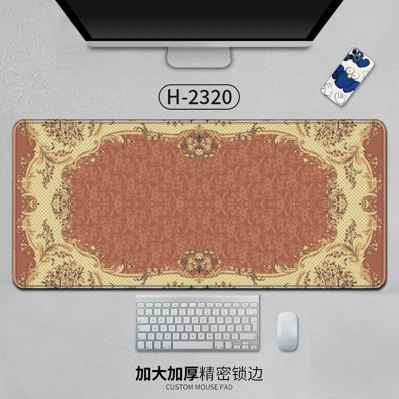 Large Persian Mouse Pad Office Carpet MousePad Natural Rubber Lockedge Anti Slip Desk Mat Laptop Office Game Accessories Pad - V.I.P Digital Presence