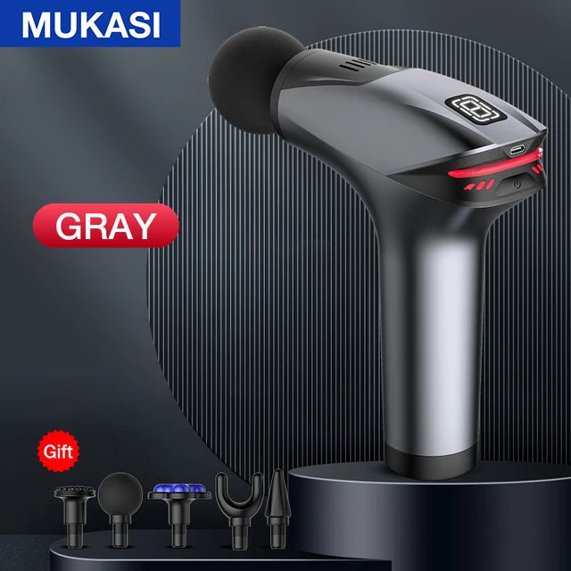 Icy Cold Compress Massage Gun Electric Percussion Pistol Massager For Body Neck Back Sport Deep Tissue Muscle Relaxation - V.I.P Digital Presence