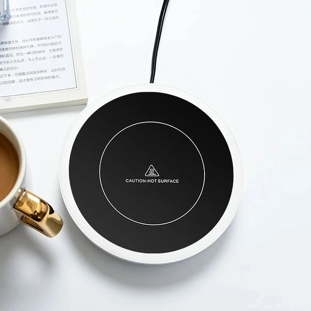 Electric Heating Coaster 3 Gear Temperature Adjust Thermal Coaster 80 °C Constant Temperature Coffee Milk Heater - V.I.P Digital Presence
