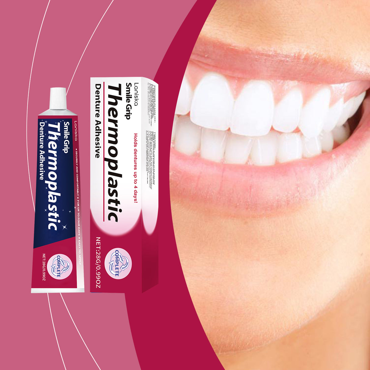 Denture Fixing Adhesive - V.I.P Digital Presence