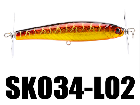 Señuelo de pesca tipo lápiz SeaKnight SK034 (1 unidad, 14,5 g, 90 mm)