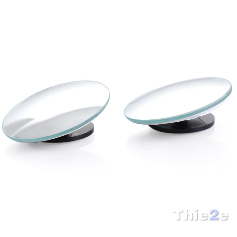 1 pair 360 Degree frameless ultrathin Wide Angle Round Convex Blind Spot mirror for parking Rear view mirror - V.I.P Digital Presence